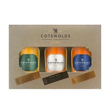 Cotswolds Distillery Whisky Trio Gift Set
