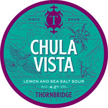Thornbridge x Chula Vista Lemon and Sea Salt Sour 30L Keg