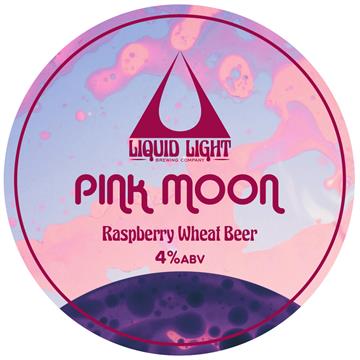 Liquid Light Pink Moon Raspberry Wheat Beer 30L Keg