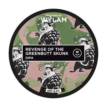 Wylam Revenge of the Greenbutt Skunk DIPA 20L Keg