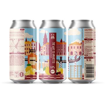 Brew York The Way to Amaretto Sour 440ml Cans