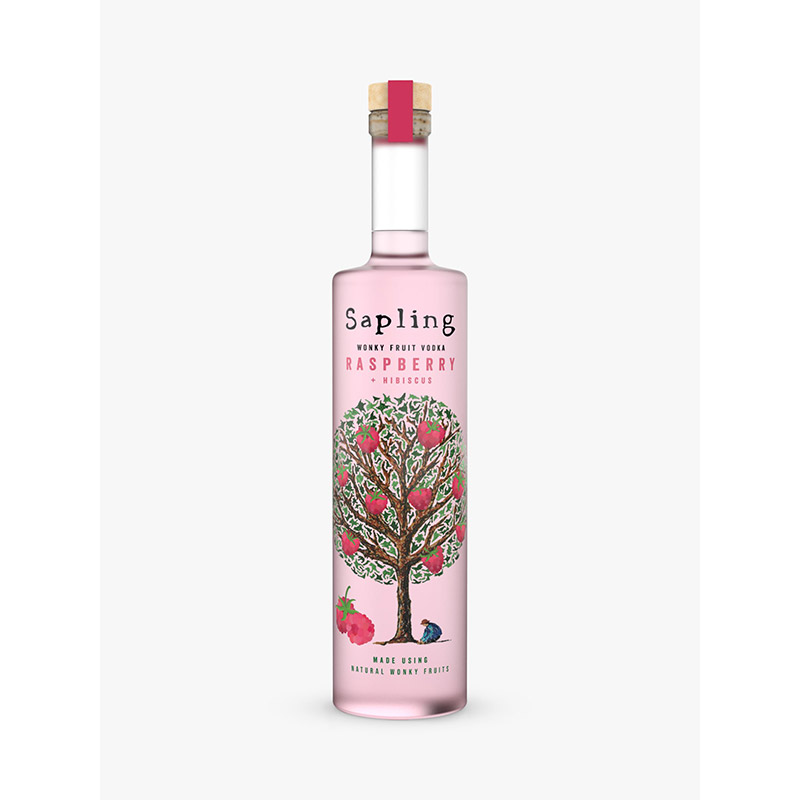 Sapling Raspberry and Hibiscus Vodka