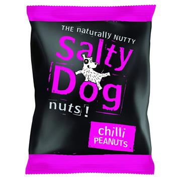 Salty Dog Chilli Peanuts 24 Pack