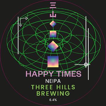 THREE HILLS HAPPY TIMES NEIPA 30L Keg