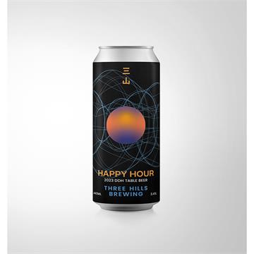 THREE HILLS HAPPY HOUR SUPER SESSION NEIPA 440ML CANS
