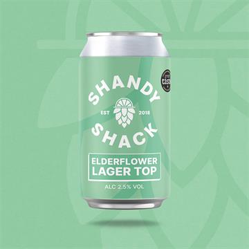 Shandy Shack Elderflower Lager Top 330ml Cans