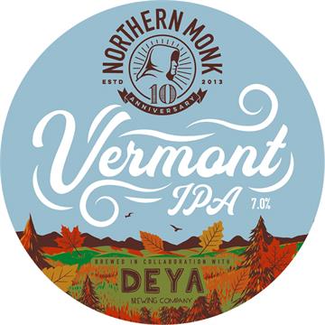 Northern Monk X Deya Vermont IPA 30L Keg