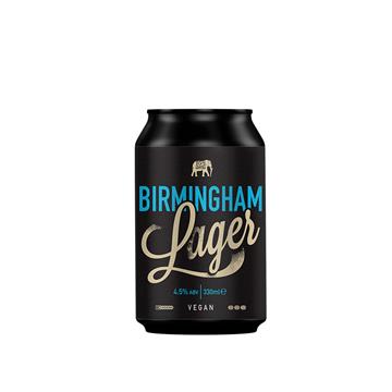Indian Brewery Birmingham Lager Cans
