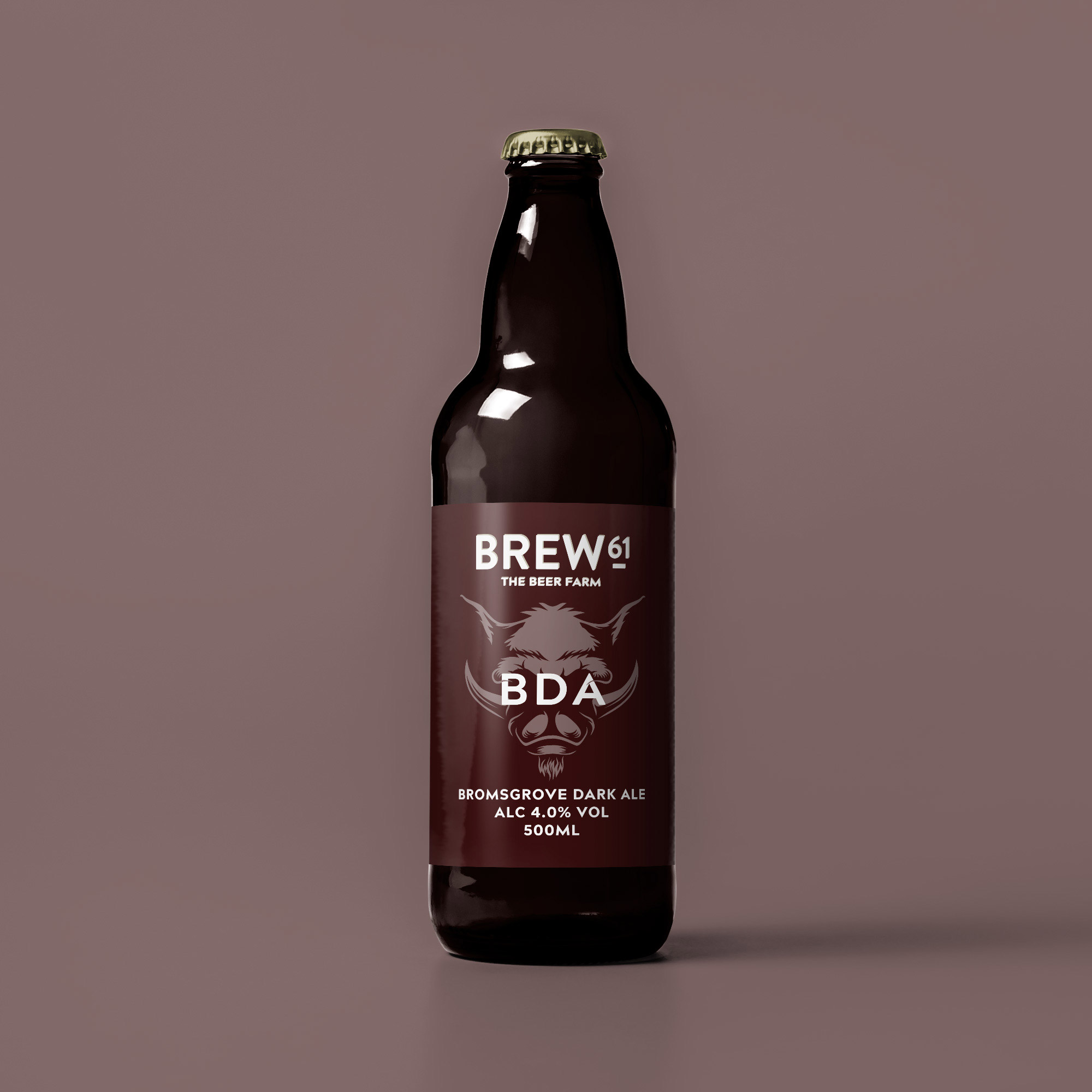 Brew61 BDA 500ml Bottles