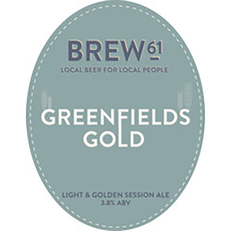 Brew61 Greenfields Gold 30L Keg