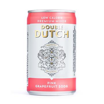 Double Dutch Pink Grapefruit Soda Cans
