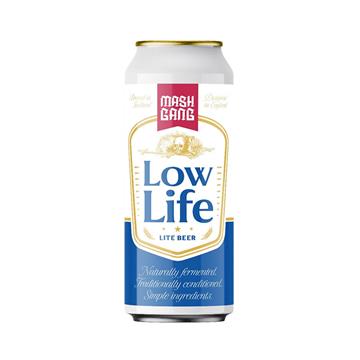 Mash Gang Low Life Lager 440ml Cans