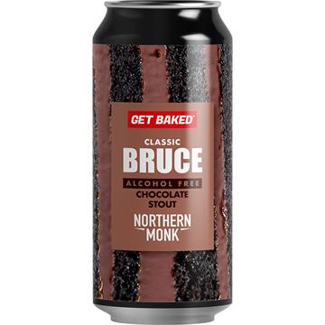 Northern Monk Get Baked Alcohol Free Chocolate Stout 440ml Cans