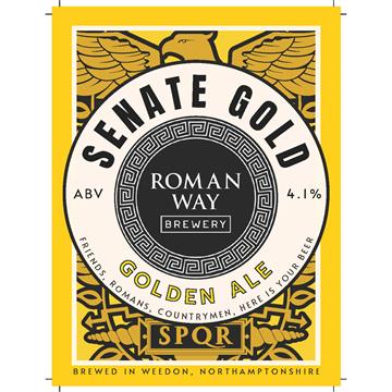 Roman Way Senate Gold - Golden Ale 9G Cask