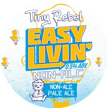 Tiny Rebel Easy Livin Low Alcohol Pale Ale 30L Keg