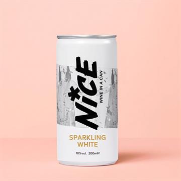 Nice Sparkling White Wine 200ml Cans