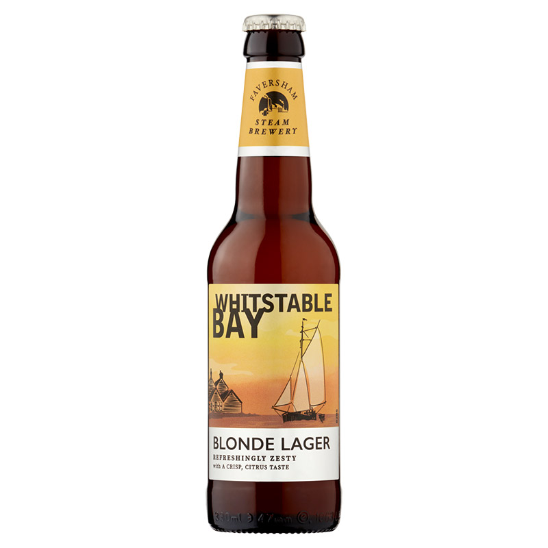 Whitstable Bay Blonde Lager 330ml Bottles