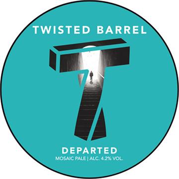 Twisted Barrel Departed Mosaic Pale Ale 30L Keg