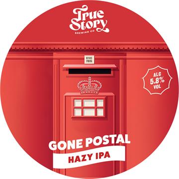 True Story Gone Postal Hazy IPA 30L Keg
