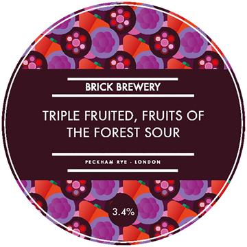 Brick Brewery Fruits Of The Forest Sour 30L Keg