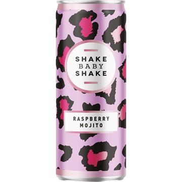 Shake Baby Shake Raspberry Mojito 250ml Cans