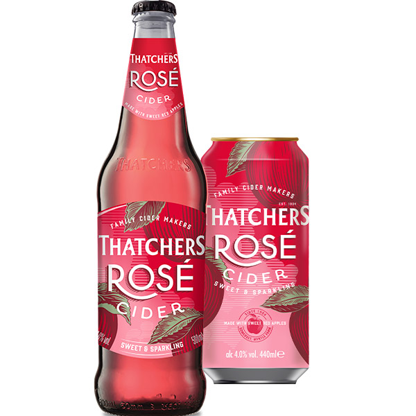 Thatchers Rose Cider 500ml Bottles