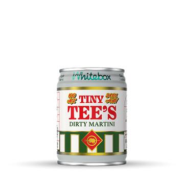 Whitebox Tiny Tee's Dirty Martini 100ml Cans