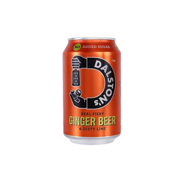 Dalston's Ginger Beer Soda Cans 330ml