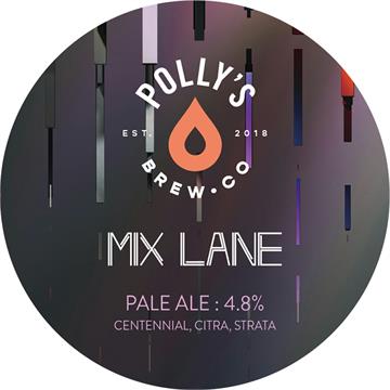 Pollys Mix Lane Pale Ale  30L Key Keg