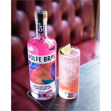 Wolfe Bros Rose and Angelica Gin