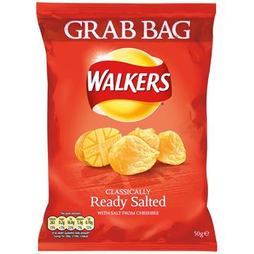 Walkers Ready Salted Crisps (Grab Bag)
