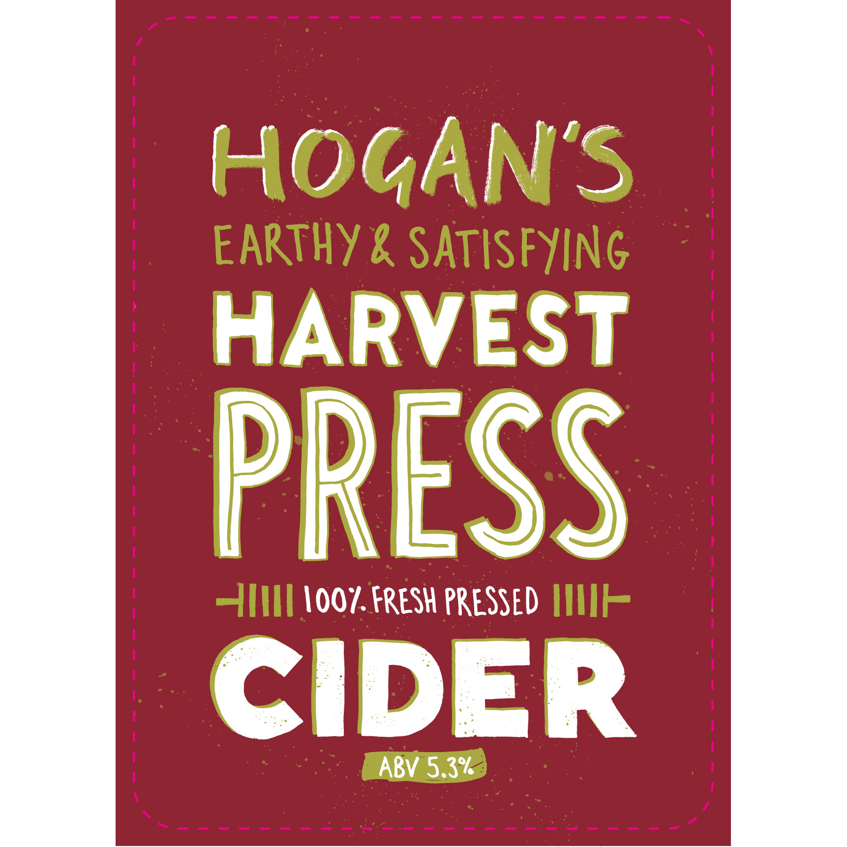Hogan's Harvest Press Cider 20L Bag in Box