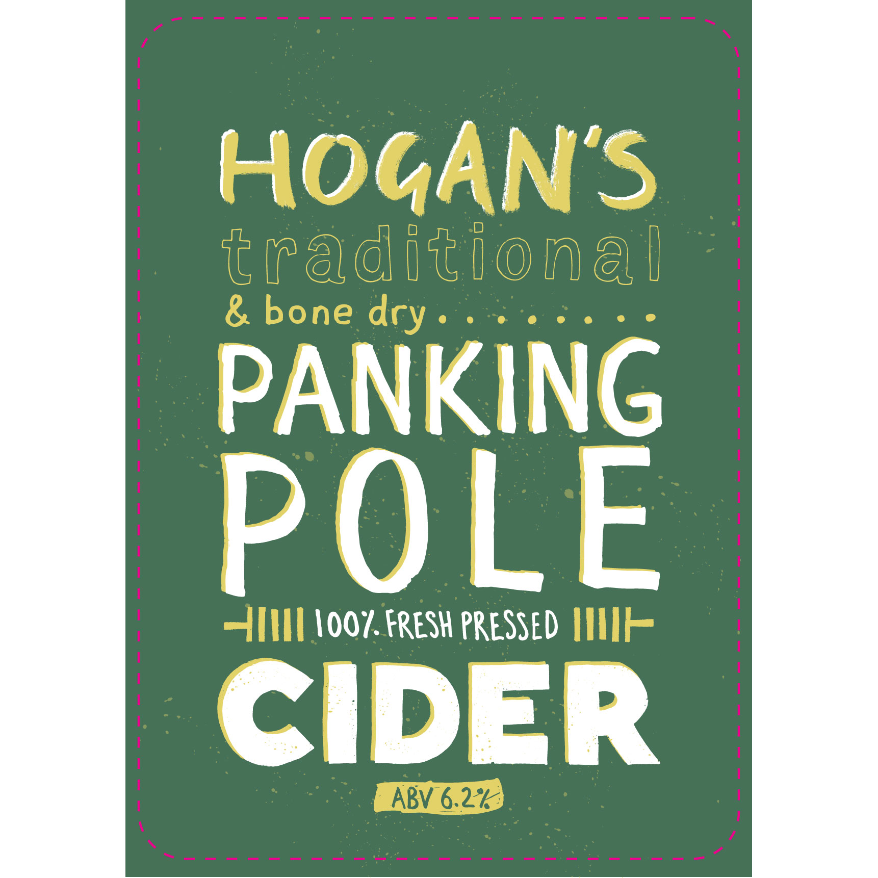 Hogan's Panking Pole Cider 20L Bag in Box
