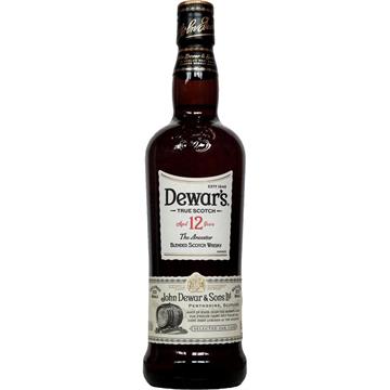 Dewar's 12 YO White Label Blended Scotch Whisky